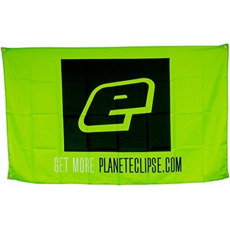 BANNIÈRE PLANET ECLIPSE TISSU VERT/NOIR