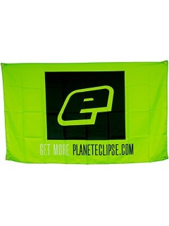 BANNIÈRE PLANET ECLIPSE TISSU VERT/NOIR