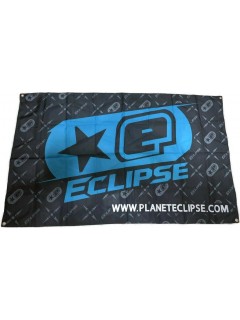 BANNIÈRE PLANET ECLIPSE TISSU NOIR/BLEU