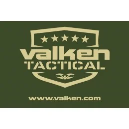 BANNIÈRE VALKEN TACTICAL OLIVE AVEC LOGO BLANC (61x46cm)