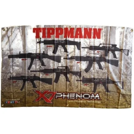 BANNIÈRE TIPPMANN X7 PHENOM TISSU (120x75cm)