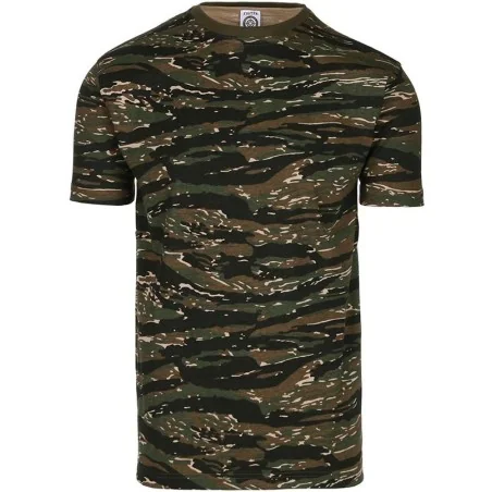 T-SHIRT CAMOUFLAGE FOSTEX TIGER STRIPE