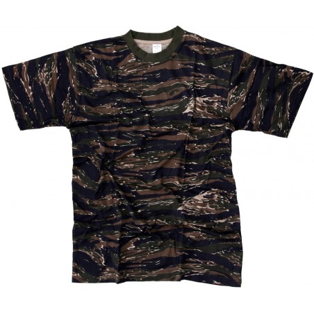 T-SHIRT CAMOUFLAGE FOSTEX TIGER STRIPE