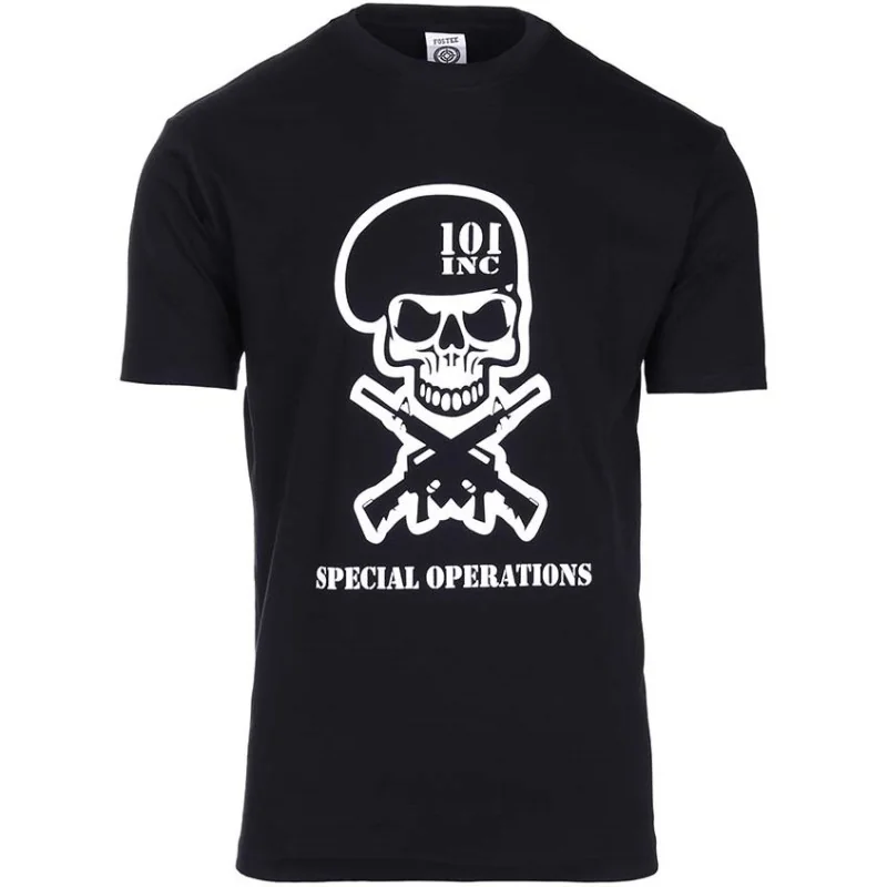 T-SHIRT 101 INC SPECIAL OPERATIONS NOIR