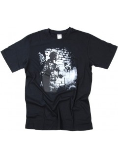 T-SHIRT 101 INC SOLDIER SKULL NOIR