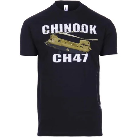 T-SHIRT SOL'S IMPERIAL CHINOOK CH-47 NOIR