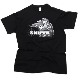 T-SHIRT SOL'S IMPERIAL SNIPER NOIR