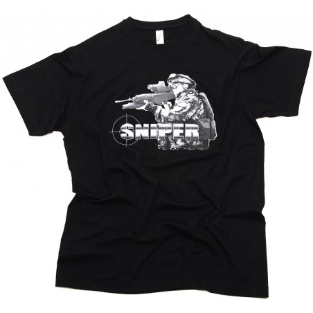 T-SHIRT SOL'S IMPERIAL SNIPER NOIR