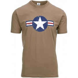 T-SHIRT FOSTEX US AIR FORCE WWII COYOTE