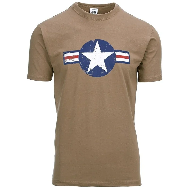 T-SHIRT FOSTEX US AIR FORCE WWII COYOTE