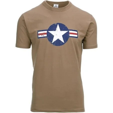 T-SHIRT FOSTEX US AIR FORCE WWII COYOTE