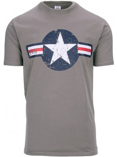 T-SHIRT FOSTEX US AIR FORCE WWII GRIS