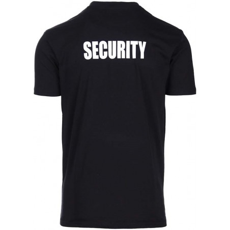 T-SHIRT FOSTEX SECURITY NOIR