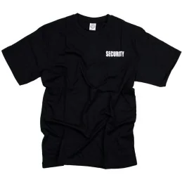 T-SHIRT FOSTEX SECURITY NOIR