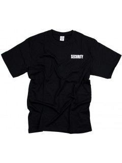 T-SHIRT FOSTEX SECURITY NOIR