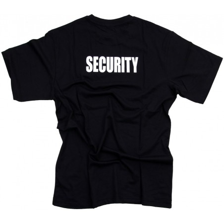 T-SHIRT FOSTEX SECURITY NOIR