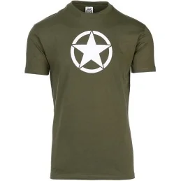 T-SHIRT FOSTEX WHITE STAR VERT