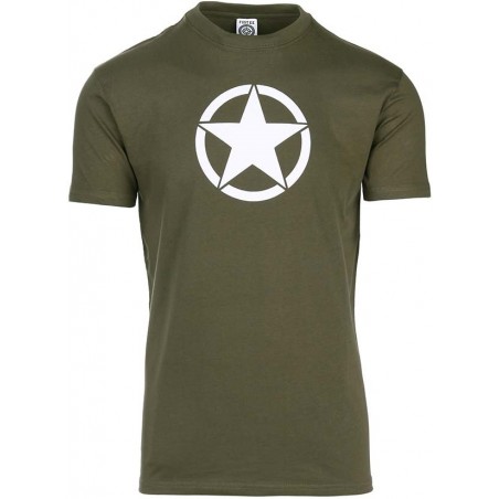 T-SHIRT FOSTEX WHITE STAR VERT