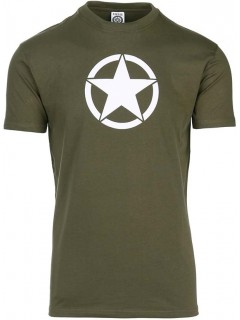 T-SHIRT FOSTEX WHITE STAR VERT