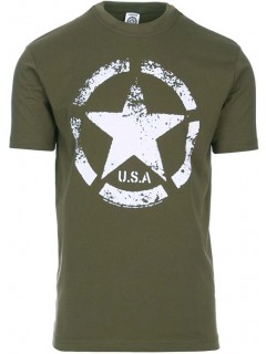 T-SHIRT FOSTEX ÉTOILE US ARMY VINTAGE VERT