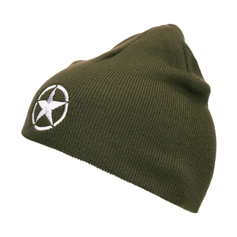 BONNET SECONDE GUERRE MONDIALE FOSTEX VERT (ÉTOILE BLANCHE)