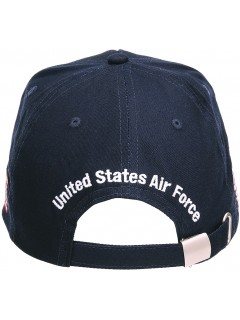 CASQUETTE BASEBALL FOSTEX COCARDE USAF BLEU