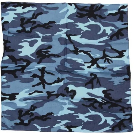 BANDANA FOSTEX CAMOUFLAGE BLEU CIEL