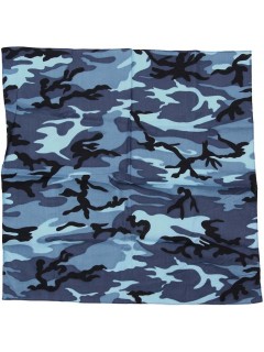 BANDANA FOSTEX CAMOUFLAGE BLEU CIEL