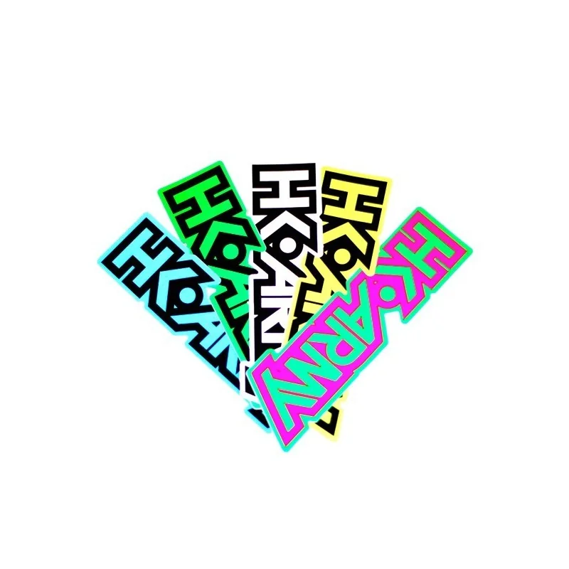 PACK STICKER HK ARMY TYPEFACE (X5)