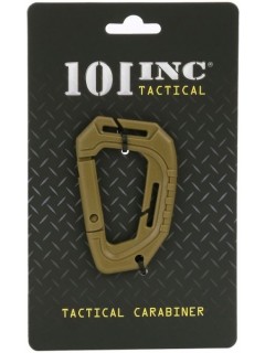 MOUSQUETON TACTIQUE 101 INC MOLLE TAN