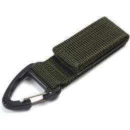 LOT DE 2 MOUSQUETONS SYSTÈME MOLLE 101 INC JFO02 VERT