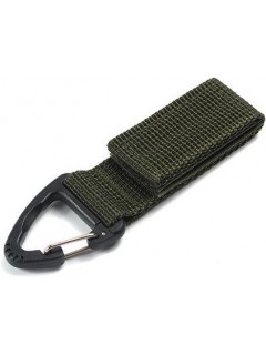 LOT DE 2 MOUSQUETONS SYSTÈME MOLLE 101 INC JFO02 VERT