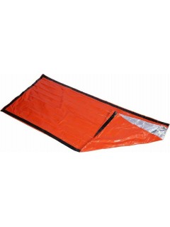 SAC DE SURVIE D'URGENCE TOUS TEMPS ALUMINISÉ HAUTE VISIBILITÉ + ÉTUI BCB ORANGE