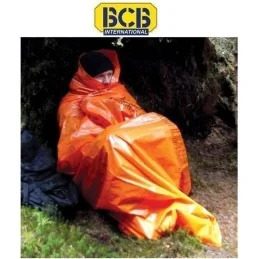 SAC DE SURVIE BCB PLASTIQUE IMPRIMÉ ORANGE