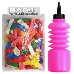 KIT GRENADES BALLONS PAINTBALL RAP4