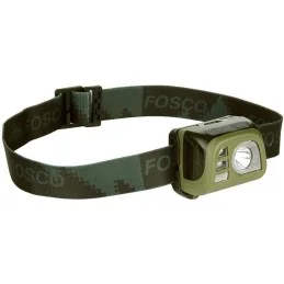 LAMPE FRONTALE TACTIQUE FOSCO MULTI-FAISCEAU VERT