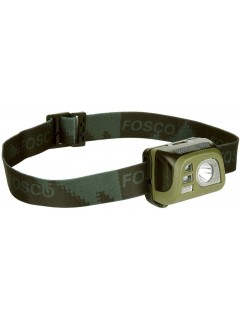 LAMPE FRONTALE TACTIQUE FOSCO MULTI-FAISCEAU VERT