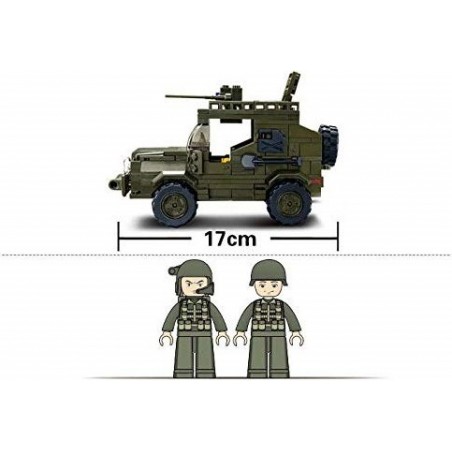 SUV AVEC CANON SLUBAN ARMY M38-B0299