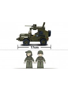 SUV AVEC CANON SLUBAN ARMY M38-B0299