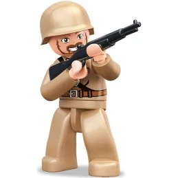 PACK 12 MINIFIGURINES SLUBAN ARMY WW2 M38-B0581