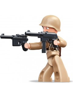 PACK 12 MINIFIGURINES SLUBAN ARMY WW2 M38-B0581