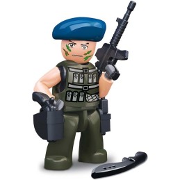 PACK 12 MINIFIGURINES SLUBAN POLICE (M38-B0585)