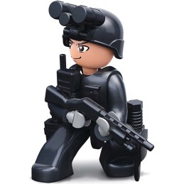 PACK 12 MINIFIGURINES SLUBAN POLICE (M38-B0585)