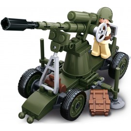 CANON ANTI-AÉRIEN ALLIÉ SLUBAN ARMY WW2 M38-B0678C (4 en 1)