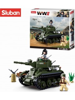 TANK ALLIÉ SLUBAN ARMY WW2 M38-B0686