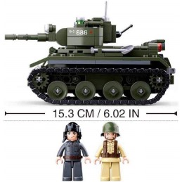 TANK ALLIÉ SLUBAN ARMY WW2 M38-B0686