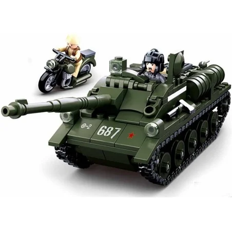 TANK DESTROYER SLUBAN ARMY WW2 M38-B0687