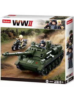 TANK DESTROYER SLUBAN ARMY WW2 M38-B0687