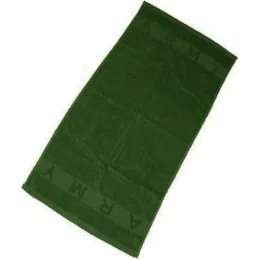 SERVIETTE DE TOILETTE US ARMY VERTE (100x50cm)