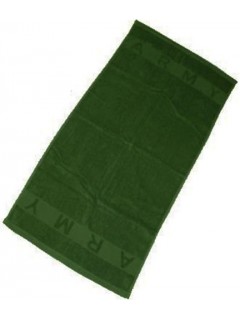 SERVIETTE DE TOILETTE US ARMY VERTE (100x50cm)